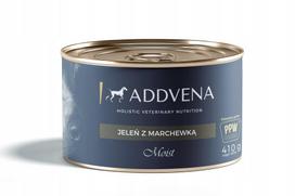 Šunų konservai Addvena Moist Deer su morkomis, 410 g