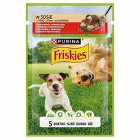 Šunų ėdalas FRISKIES su jautiena ir bulvėmis, 85 g