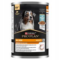 Šunų maistas PRO PLAN su žuvimi drebučiuose, 400 g