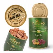 Sausas ėdalas šunims NUEVO Lamb, aviena, 400 g
