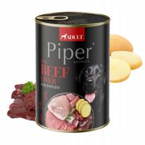 Šunų konservai DOLINA NOTECI PIPER su jautiena, kepenėlėmis ir bulvėmis, 400 g