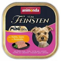Šunų konservai Animonda Vom Feinsten Mini su vištiena, žąsiena ir petražolėmis, 100 g