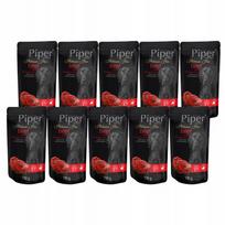 Šunų šlapias maistas Piper Pure su jautiena, 10 x 150 g