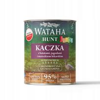 Šunų konservai WATAHA Hunt Junior su antiena ir batatais, 800 g