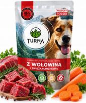 Šunų ėdalas Turna Bravo su jautiena ir morkomis, 500 g