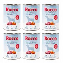 Šunų konservai ROCCO Sensitive jautiena su morkomis, 400 g, jautriems šunims