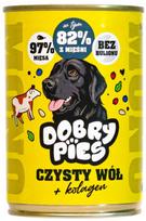 Šunų pašaras DOBRY PIES su jautiena ir kolagenu, 400 g