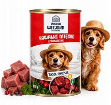 Šlapi šunų ėdalas CAN OF FARMHOUSE su jautiena, 415 g