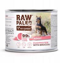 Šunų konservai Raw Paleo Adult Duoprotein, kiauliena ir ėriena, 200 g