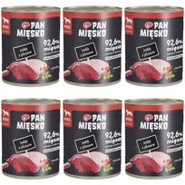 Šunų konservai Pan Mięsko, kalakutiena su elniena, 800 g