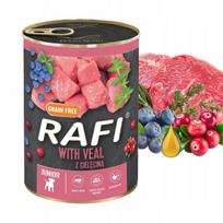 Šunų konservai šuniukams Dolina Noteci RAFI JUNIOR, veršiena, 400 g