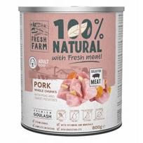 Šunų konservai FRESH FARM, kiaulienos, 800 g