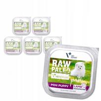 Šunų konservai RAW PALEO Mini Puppy su ėriena, 6 x 150 g
