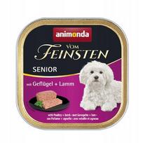 Šunų maistas senjorams su ėriena ir paukštiena, Animonda, 150 g