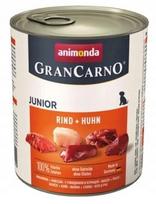 Šunų konservai Animonda GranCarno Junior, jautiena ir vištiena, 800 g