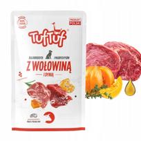 Šunų konservai Tuf Tuf be grūdų su jautiena ir moliūgu, 500 g