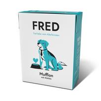 Šunų konservai FRED su mufloniena ir moliūgu, 390 g