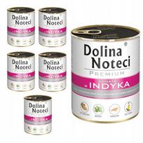Šunų konservai Dolina Noteci Premium su kalakutiena, 6 x 800 g
