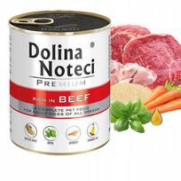 Šunų konservai DOLINA NOTECI Premium su jautiena, 800 g, be grūdų
