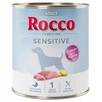 Šlapias ėdalas šunims Rocco Sensitive, 800 g, kalakutiena ir bulvės