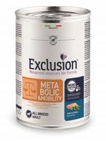 Šunų pašaras EXCLUSION METABOLIC&MOBILITY su kiauliena ir skaidulomis, 400 g