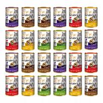Šunų konservai Zew Natury PREMIUM be žuvies, įvairių skonių, 24 x 400 g