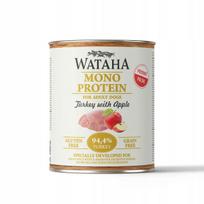 Šunų maistas WATAHA MONO PROTEIN, kalakutiena su obuoliu, 800 g