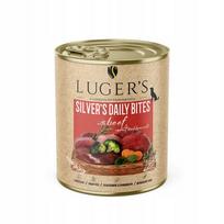 Šunų maistas Luger's Silver's Daily Bites su jautiena, morkomis ir brokoliais, 800 g