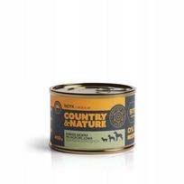 Šunų konservai COUNTRY&NATURE be grūdų, kalakutiena su brokoliais, 410 g