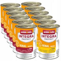 Šunų konservai Animonda Integra Renal, 12 x 400 g, mišrių skonių rinkinys