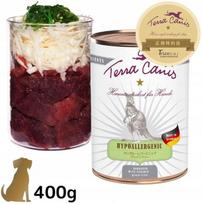 Šunų konservai TERRA CANIS Hypoallergenic su kengūriena ir pastarnokais, 400 g