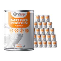 Šlapias šunų maistas GACZOO MONO PROTEIN antiena, hipoalerginis, 24 x 400 g