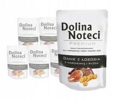 Šunų konservai Dolina Noteci Premium su lašiša ir morkomis, 100 g