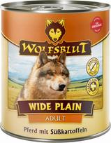 Šunų maistas WOLFSBLUT Wide Plain su arkliena ir saldžiomis bulvėmis, 800 g