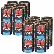 Šunų konservai Dolina Noteci Rafi su ėriena, be grūdų, 12 x 800 g