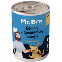 Šunų konservai su arkliena ir linų sėmenimis Mr. Bro, 400 g