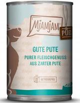 Šunų konservai MJAMJAM su kalakutiena, be grūdų, 400 g