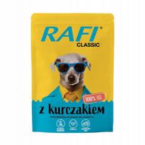 Šunų konservai RAFI CLASSIC su vištiena, 10 x 400 g