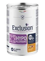 Šunų konservai EXCLUSION DM37, 400 g, antiena ir bulvės, hipoalerginiai