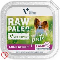 Šunų pašaras RAW PALEO Mini Adult su ėriena, 150 g