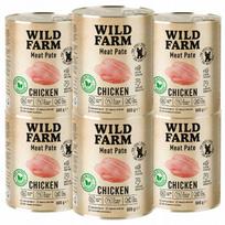 Šunų konservai WILD FARM Pate su vištiena, be glitimo, 6 x 800 g