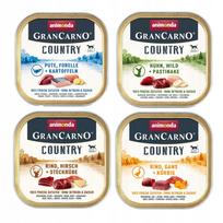 Šunų konservai Animonda GranCarno Country, įvairių skonių, mažoms veislėms, 6 x 150 g