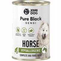 Šunų ėdalas JOHN DOG, su arkliena, hipoalerginis, 400 g