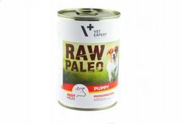 Šunų konservai RAW PALEO Puppy su jautiena, 400 g