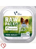Šunų pašaras Raw Paleo Mini Adult, antiena, 150 g
