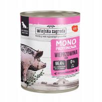Šunų konservai Wiejska Zagroda Mono su kiauliena, 800 g