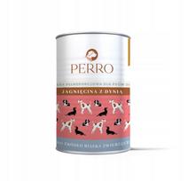 Šunų konservuotas ėdalas PERRO su ėriena ir moliūgu, 400 g, suaugusiems
