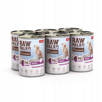 Šlapi šunų ėdalas RAW PALEO su aviena, suaugusiems, 6 x 400 g