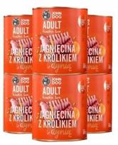 Šunų konservai su ėriena, triušiena ir moliūgu John Dog, 6 x 800 g