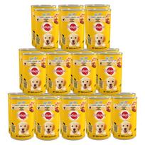 Šunų ėdalas PEDIGREE Junior su vištiena drebučiuose, 9,6 g